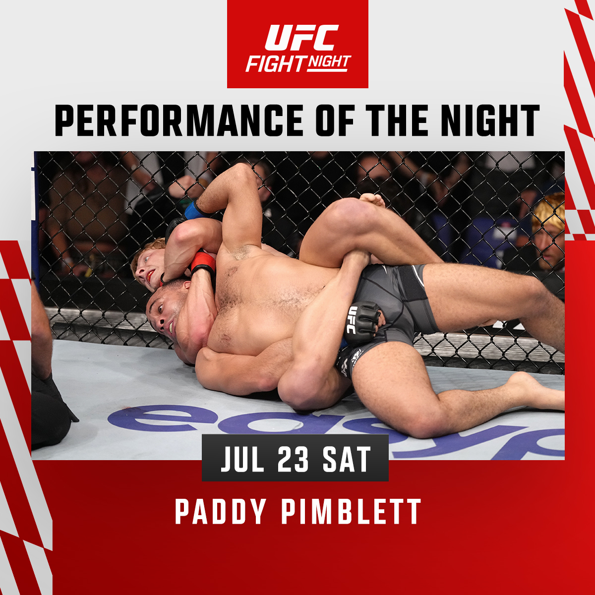 No doubt about it 👏 

💸 @JSPMMA, <a href="/MeatballMolly/">Molly McCann</a>, <a href="/KrylovUFC/">Nikita Krylov</a>, &amp; Paddy Pimblett are all walking away with an extra 50K tonight! #UFCLondon