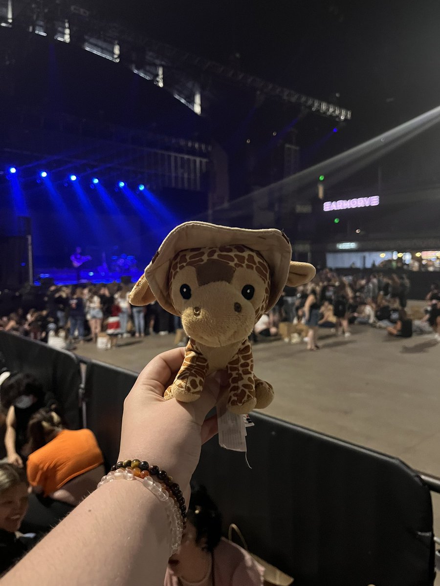 safetypinchicks's tweet photo. After some stress, we finally made it inside the venue! I’m so excited! 
•
•
•
@Luke5SOS @Calum5SOS @Michael5SOS @Ashton5SOS #5SOS #5SOSminneapolis #lukethegiraffe https://t.co/Doc5VUMoxA