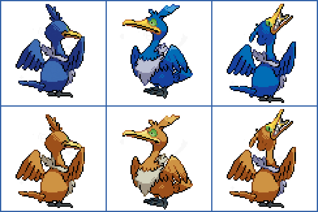 Pokets3's tweet photo. Cramorant sprite in 5 generation style, with the arrokuda in the mouth!
#pokemon #PokemonScarletViolet #PokemonScarletandviolet #PokemonSwordShield #sprite #spriteartist #spriteart #pixelart #pixelartist #pixelpainter #PokemonSwordShield #NintendoSwitch #nintendods Nintendo DS https://t.co/ajeo7stMoV