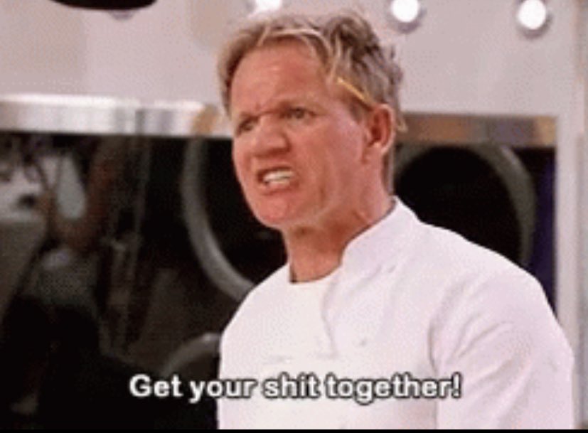 RT @NoContextBrits: When I find myself in times of trouble, Gordon Ramsay comes to me, speaking words of wisdom… https://t.co/aTKiav9oI7
