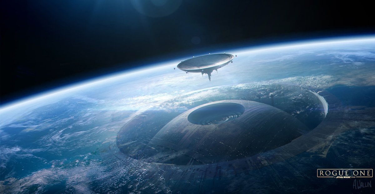 Rogue One: A Star Wars Story concept art by Andrée Wallin