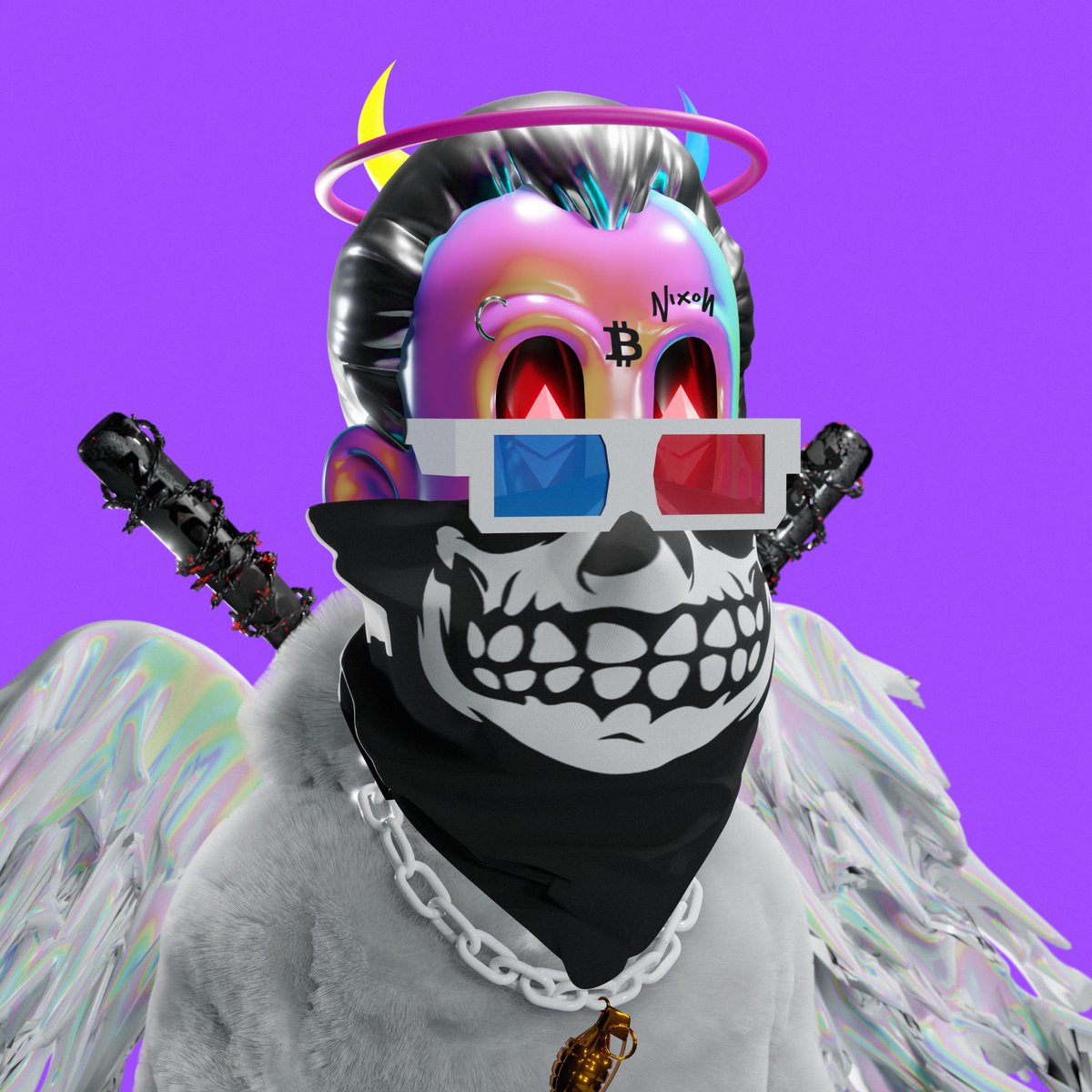 Guyute83's tweet photo. @crookznft @glowlabsxyz Let’s Goooo #CROOKZNATION https://t.co/NsSK8AUcoN