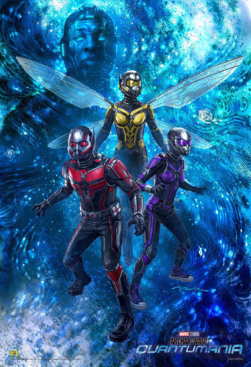 Youngavengerbr's tweet photo. 🚨 COMEÇOU!!!
Saiu a primeira ilustração oficial de 'Homem-Formiga e a Vespa: Quantumania', contendo apenas a CASSIE LANG (Estatura) usando seu uniforme roxo!
#SDCC2022 https://t.co/Hw1eqzB8OF