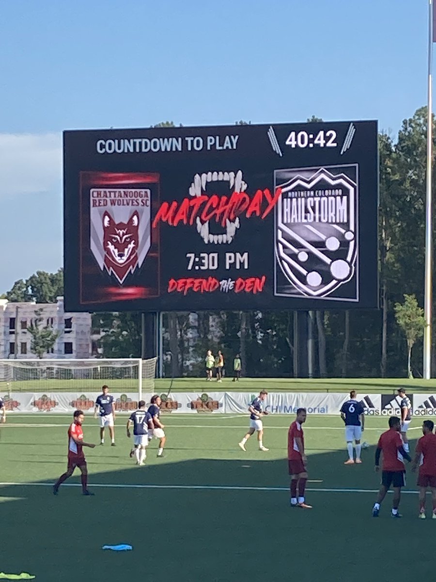 trionsoccer1's tweet photo. Chattanooga Red Wolves game with the guys!!!!!!
#trionpride https://t.co/ClbCsKdtqc