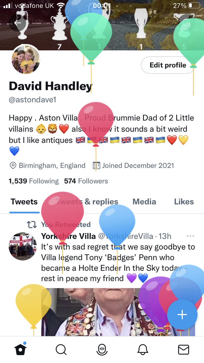 astondave1's tweet photo. I have now just turned 40 yay . Happy birthday to me 😞😭😭😂😂 https://t.co/QBMnCFXS9I