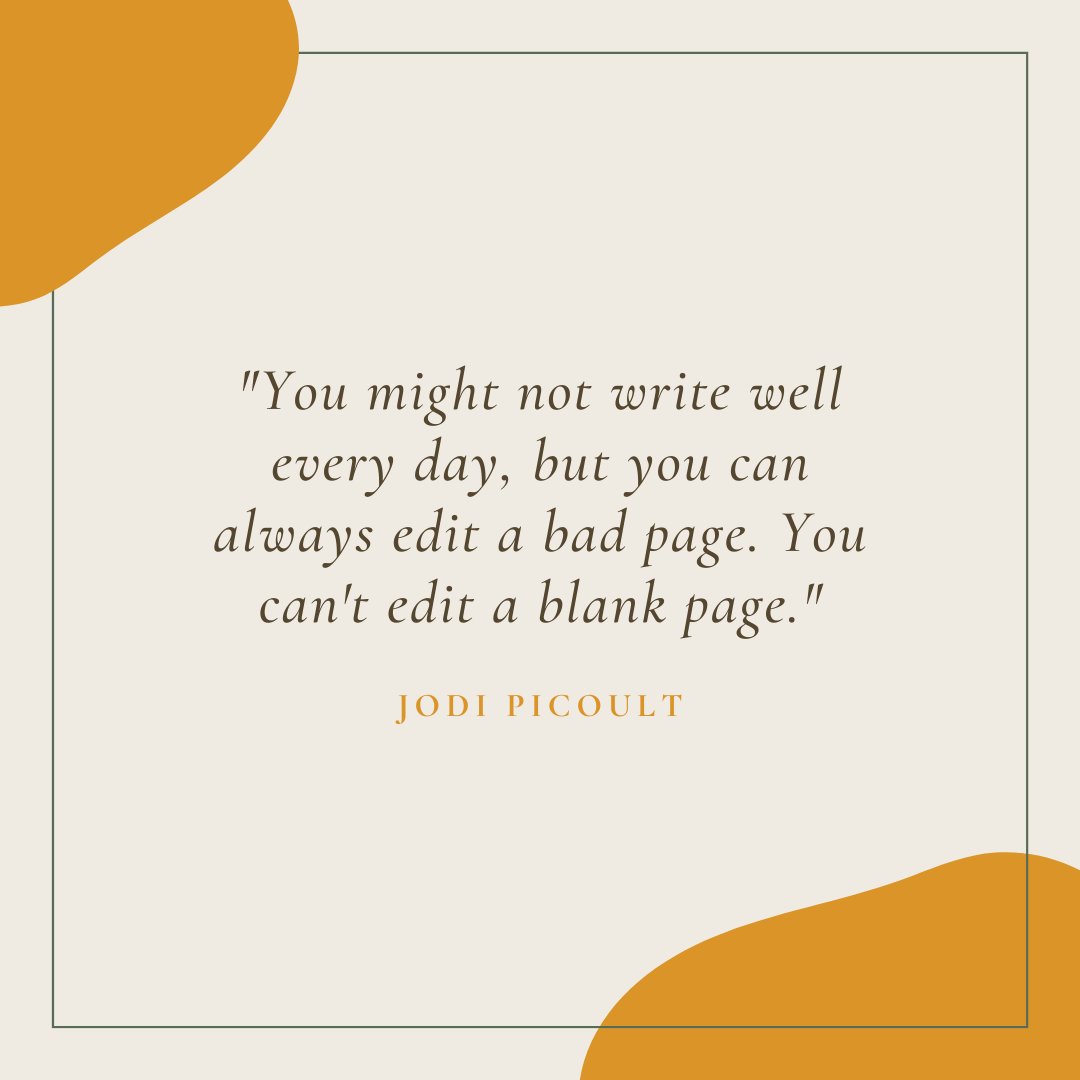 An important reminder for all writers!