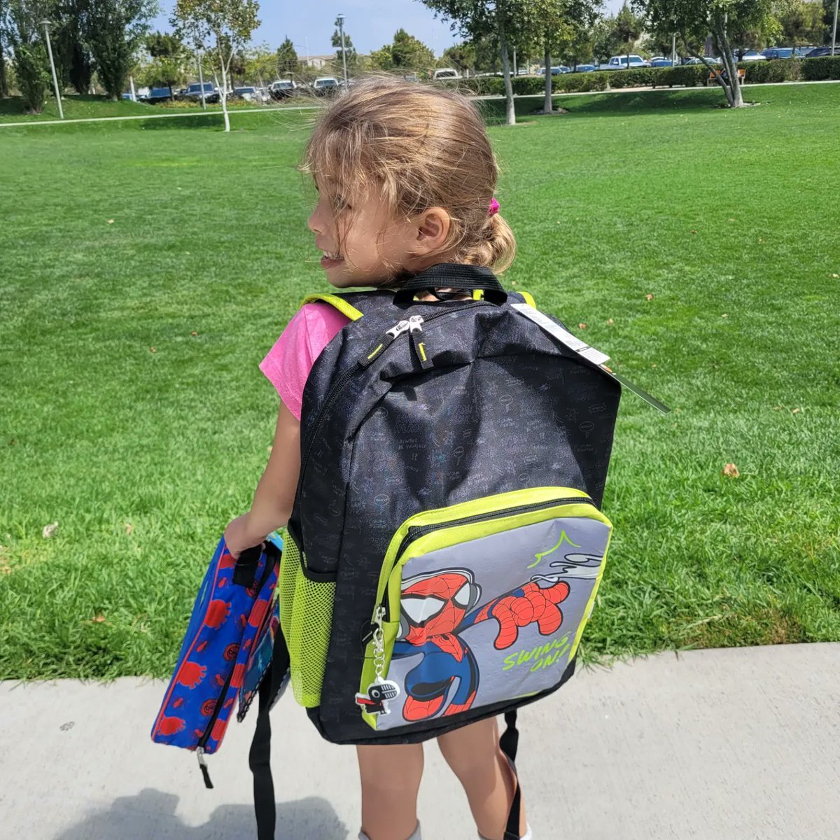 jenmag2's tweet photo. Back to school shopping w/my niece for preschool. Went on the hunt for Spoderman stuff #girlslovespidermantoo #preschool #firstdayofschool @TomHolland1996 https://t.co/VL68QOOHXF