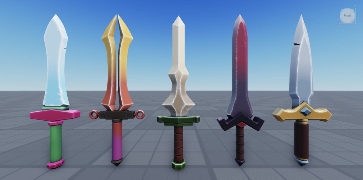 FrostyCherriesz's tweet photo. Swords #Roblox #RobloxDev https://t.co/2NPJrKcnhm