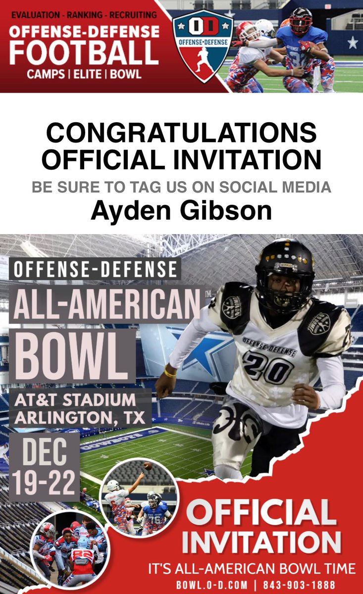 Thank you for the invite!!@ODFootballCamps <a href="/GradyMGriffin/">Grady Griffin</a>  <a href="/aliceville_FB/">@alicevillefootball</a>