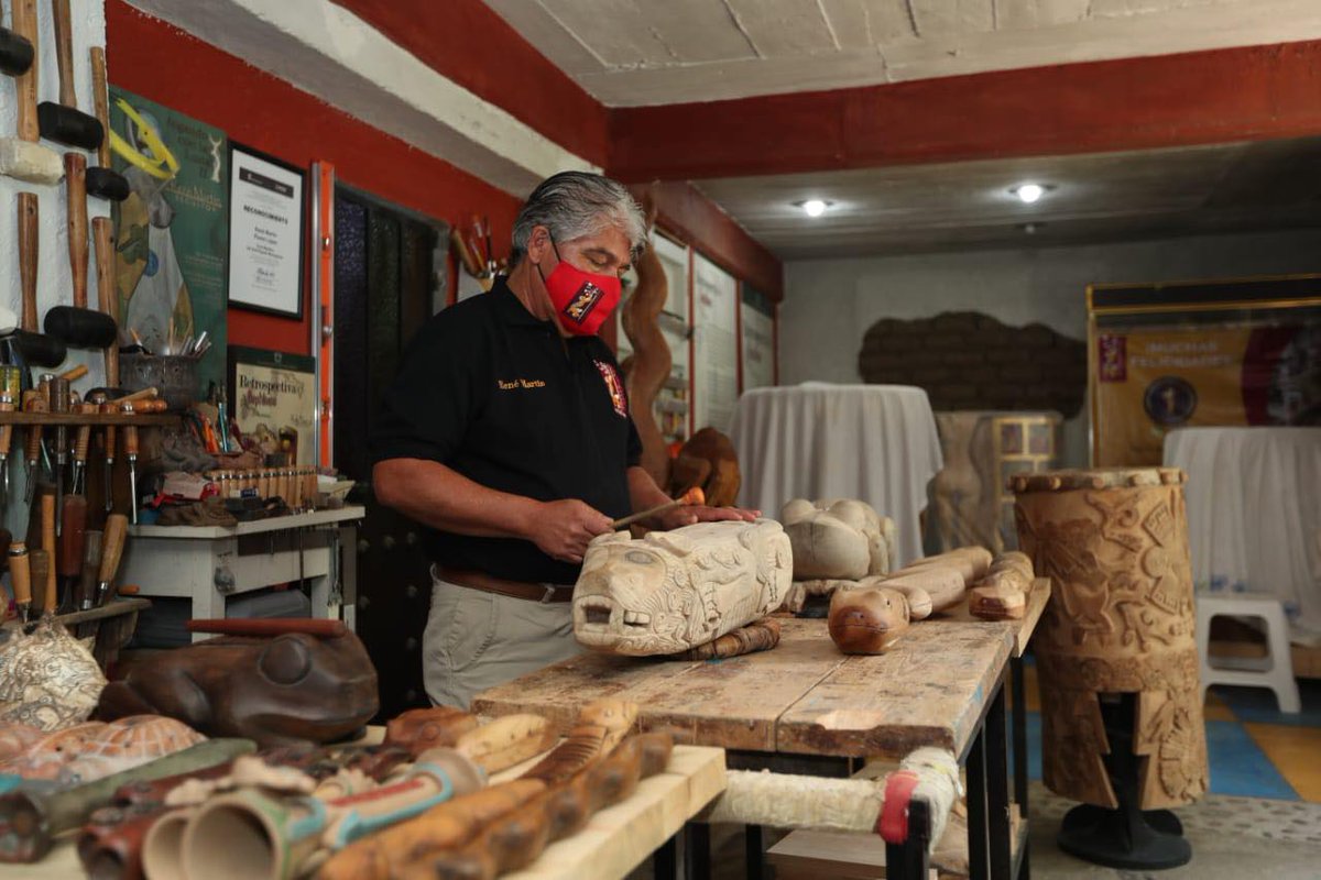 jstintero's tweet photo. ELABORAN INSTRUMENTOS MUSICALES PREHISPÁNICOS
EN EL #EDOMÉX

• Destacan #Malinalco, #Texcoco y #Teotihuacan por sus #teponaztlis, #huéhuetls, #silbatos y #ocarinas
• Transforman con madera, barro y otras materias primas, estas piezas
@CulturaEdomex @iifaem @carocharbel @Edomex https://t.co/IKWUeFMOtv