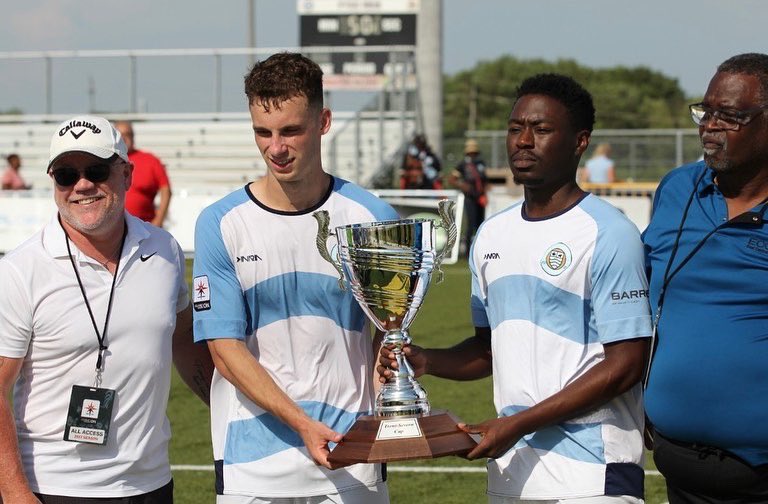 CLAIMED!
Congrats to the @RoversFC_L1O for being the inaugural #TrentSevernCup champs!
One incident doesn't define two clubs or all fans.
We're excited for the futures of both the Rovers and <a href="/ElectricCityFC/">Electric City Football Club</a> and this was the first step to bigger things for both clubs.
