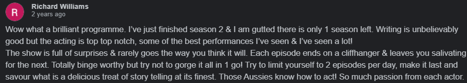 dazdryden1's tweet photo. @PoppysFather @Ham_SandwichNOM Cheers for this, mate. Sorry for delay replying, I combined being busy last week with taking a twitter break.

Never heard of this but the blurb makes me want to watch Ep 1 just to see the people come back to life.

Reviews (spoiler-free) don't come much better than this: https://t.co/cbMnSUMWPV