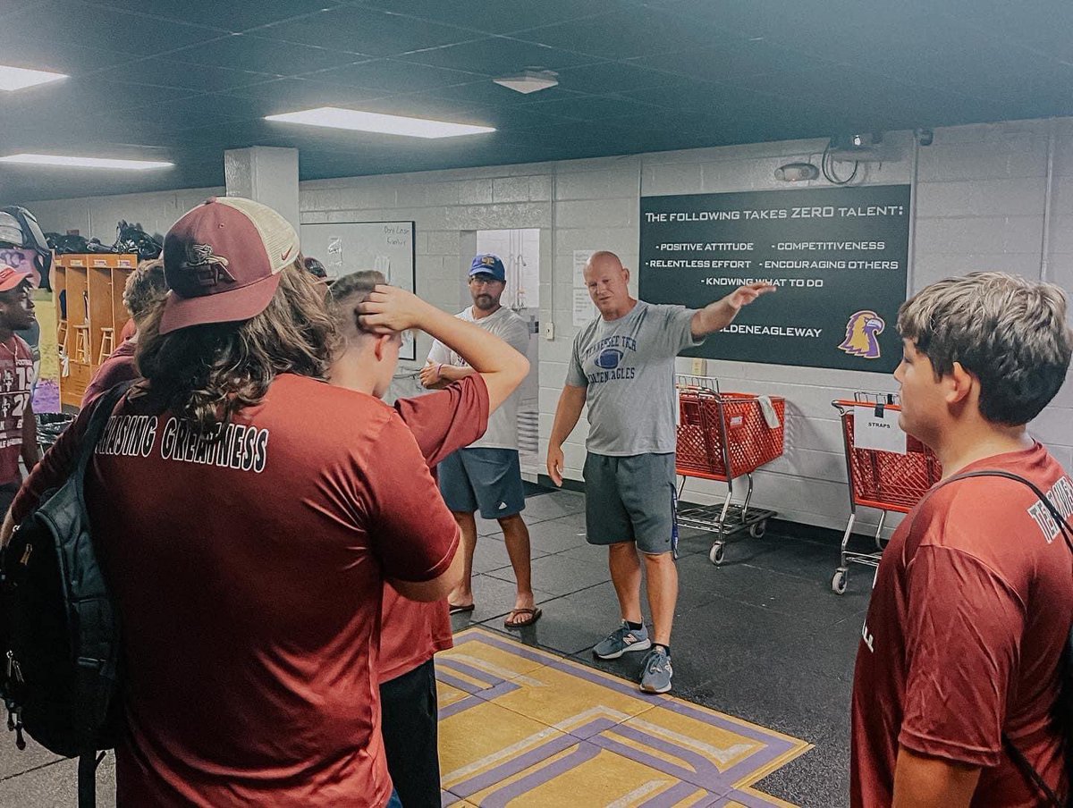 TWmissions's tweet photo. Day 3: we got to take the SCA Football team to Tennessee Tech to check out the facilities and talk to coaches!
Chasing Greatness!
#teamwork #missions #football #tn #cookville https://t.co/dq9DuGtHQc