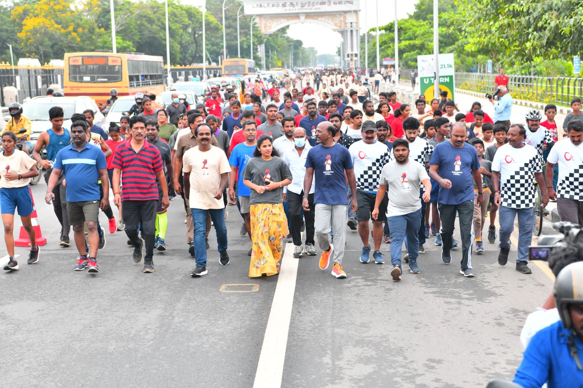 CMOTamilNadu on X: A Walkathon held at Chennai Marina as part of 44th  Chennai Chess Olympiad. The entire state is gearing up to host the event.  Namma Chennai Namma Chess @chennaichess22 #ChessChennai2022