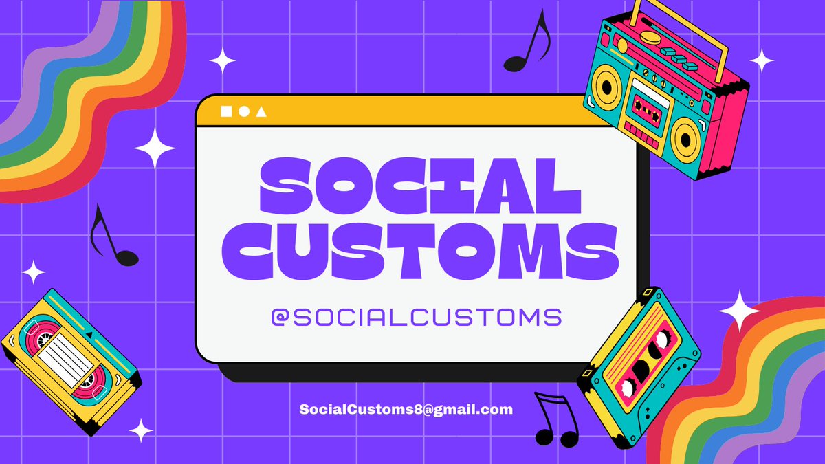 SocialCustoms's tweet image. Its a Vibe...😎