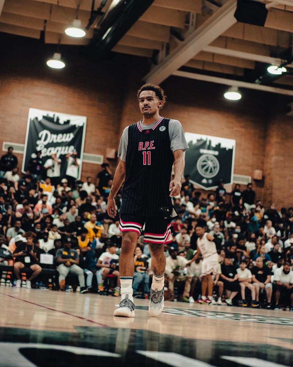 Trae Young, John Collins upset at Drew League HoopsHype