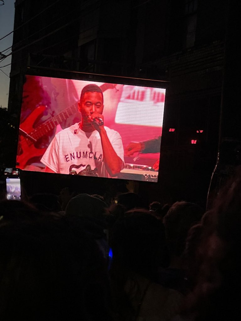 Spotted @ToroyMoi reppin a @enumclaw_online tshirt. (They were on tour together)