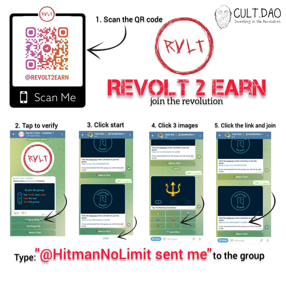 HitmanNoLimit's tweet photo. How to spread the word without going outside?
Me: balloons and flyers. Kek
Lol Ready to deploy! ,@RevoltToEarn 
Keep going and spread the word.
$RVLT $CULT https://t.co/EPipjFOfww