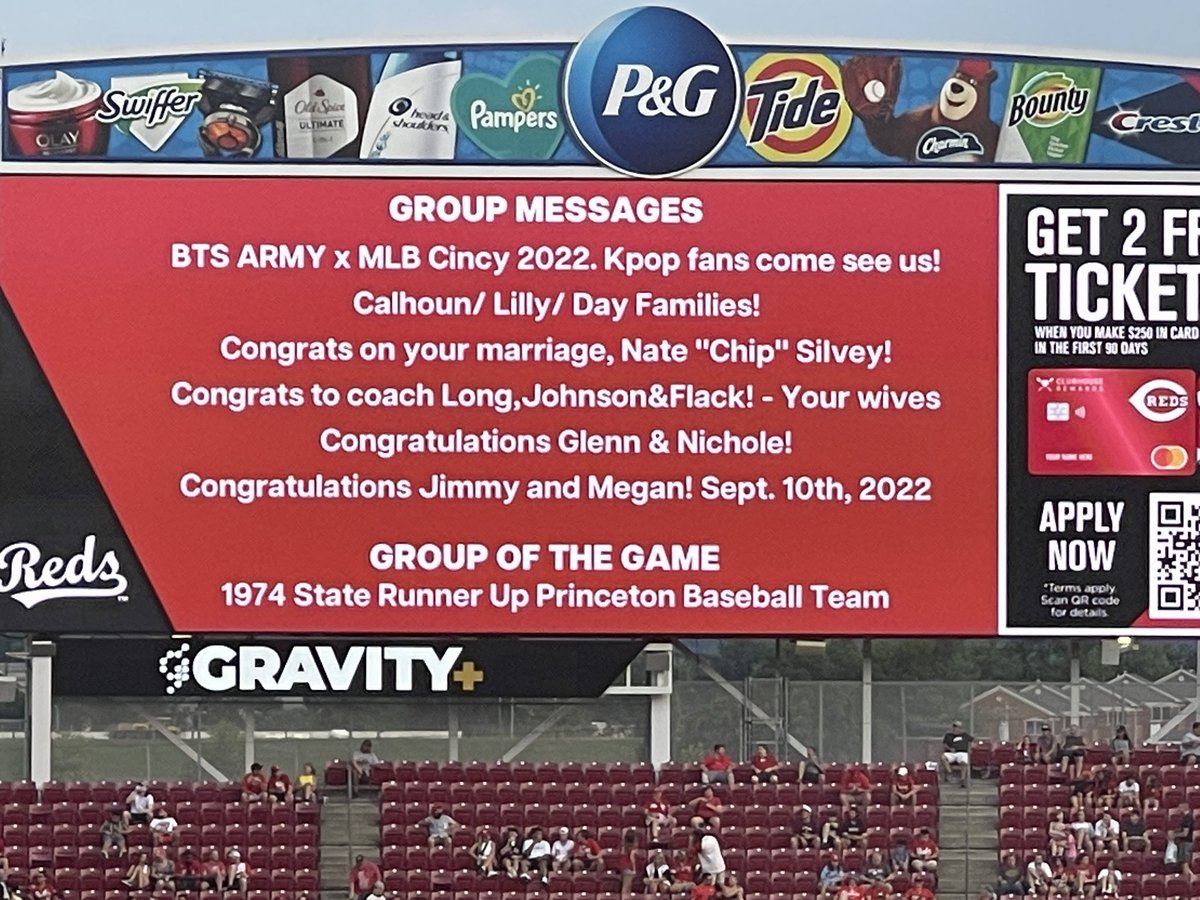 Hauser Baseball Coaches outing at Cincinnati. Thank you to our Wives for the message on the score board. We couldn’t do this without your support.