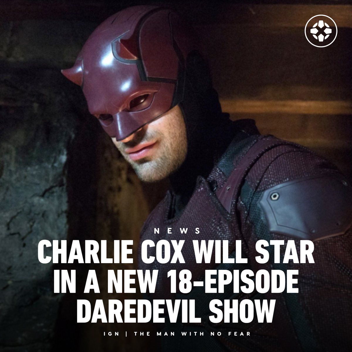 Marvel Studios head Kevin Feige finally announces Daredevil: Born Again, a new 18 episode series starring Charlie Cox #SDCC