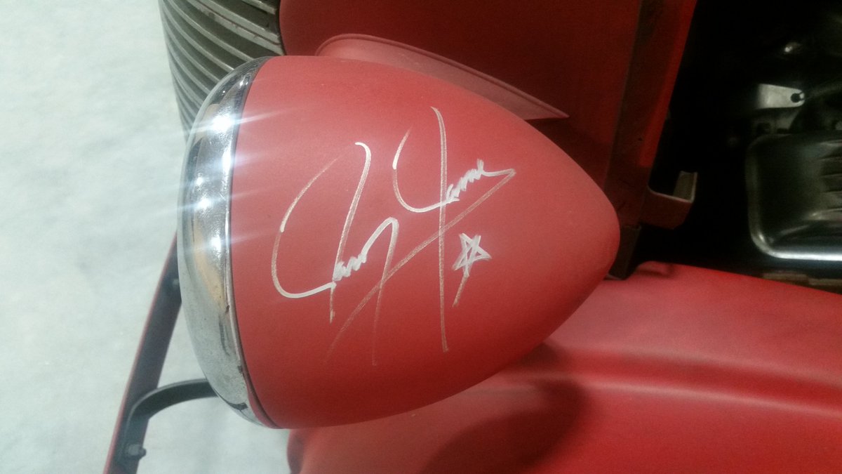 JASONJAMESUSA's tweet photo. 1938 Chevy Pick-Up gets signed by #JasonJames &amp; #ReverendHortonHeat in Hampton Beach, NH this 
🧨4th of July weekend 🧨#38Chevy #BayStateRocker #NHSlicks #HotRod #Autograph https://t.co/jlcmwiTO4k
