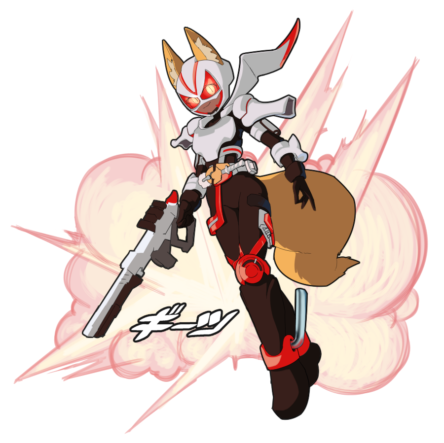 I Heard The New Kamen Rider Is Fox Theme Formerlyのイラスト