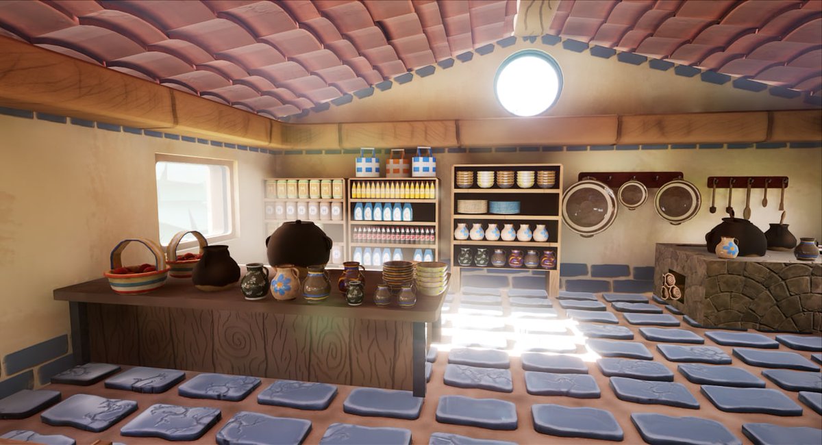 Aventurate_emp's tweet photo. La cocina de doña Tomasa, uno de los escenarios que estamos desarrollando pasa el próximo capítulo. ¡Recuerda que cada estreno se realiza el día jueves por la mañana y se transmite por Youtube! 
#aprendizaje #emprendimiento #niños #educacion #screenshotsaturday #UnrealEngine https://t.co/42Xt8oSYbH