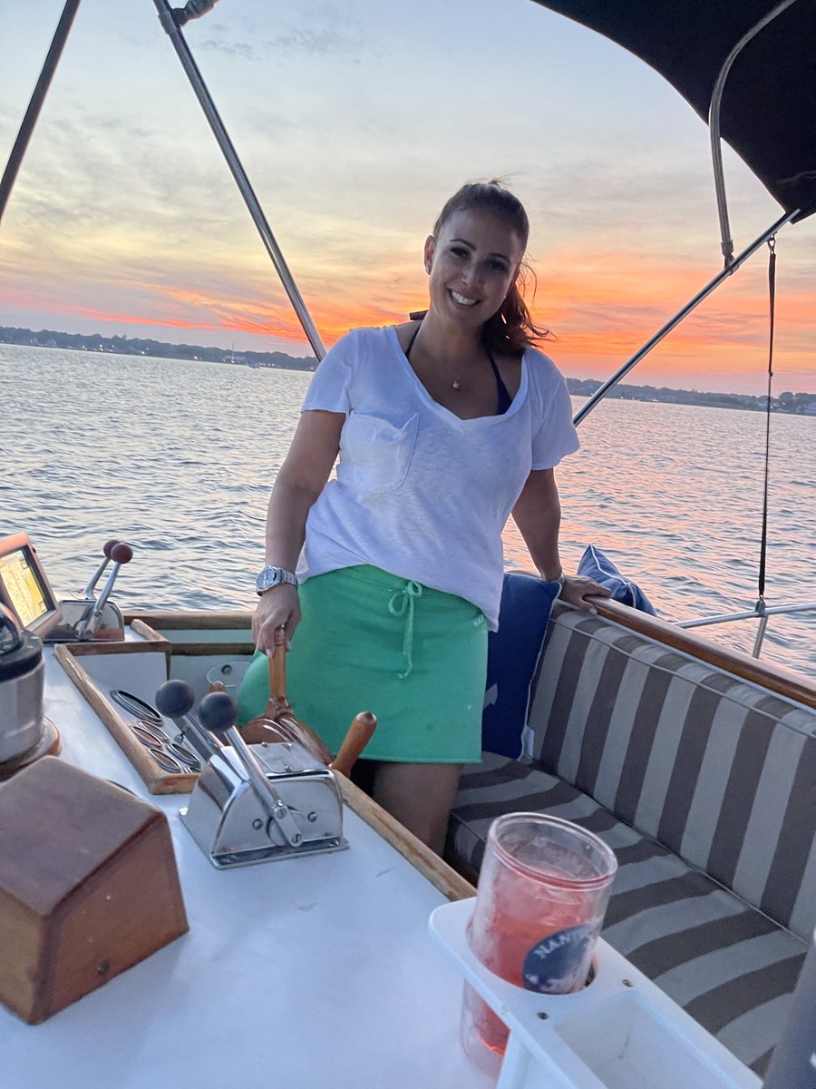 Finally.. back at sea 🌊 My second home. 💚🛥 #girlcaptain ⁦@Garmin⁩ I couldn’t do it without you!