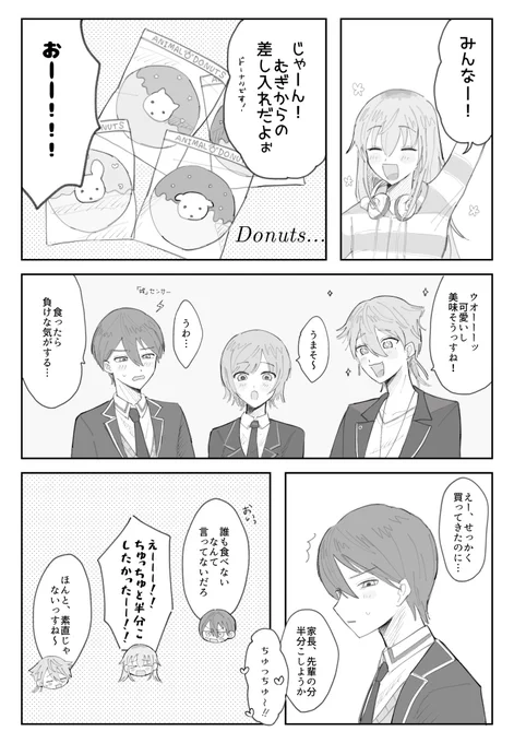 hptrと密告ドーナツ🍩(捏造漫画) 