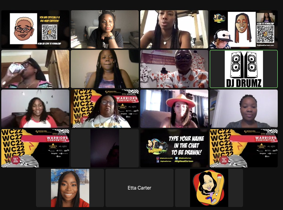 Cleverlychangin's tweet image. Waiting to get my #BigHead to be drawn at the @scconsortium Warrior Reset Convention. We are having a blast! 🎉 Thanks @BigHeadCartoon 

#SC3WC22 #WarriorsConvention2022 #Reset