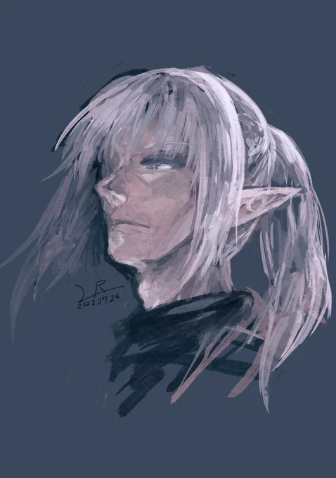 短時間でそれっぽく描けるようになりたみよ……。 