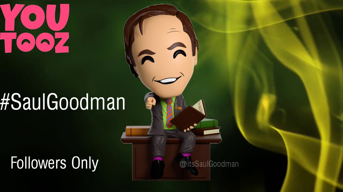 itsSaulGoodman's tweet image. Retweet &amp;amp; use hashtag #SaulGoodman. Once it trends, I'll give a lucky winner a Sold Out @youtooz Saul Goodman figure.