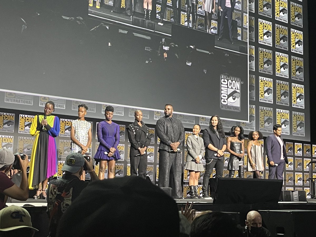 Black panther cast(Namor included) #SDCC