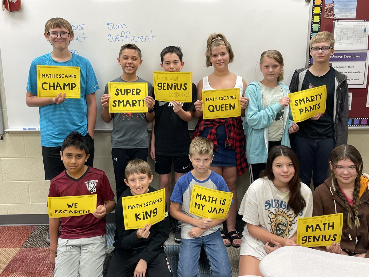 astambaugh8's tweet photo. This week we wrapped up Math Camp #PHMS. We had a great time doing escape rooms &amp; running a cupcake shop!!  Who says math can’t be fun!!  
#313proud https://t.co/4nUP3jTiXO