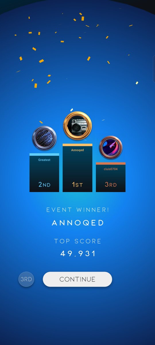 ChristoperLuis1's tweet photo. @playbeatstar 3rd winner for two days ago :) https://t.co/WoEu7acjtQ