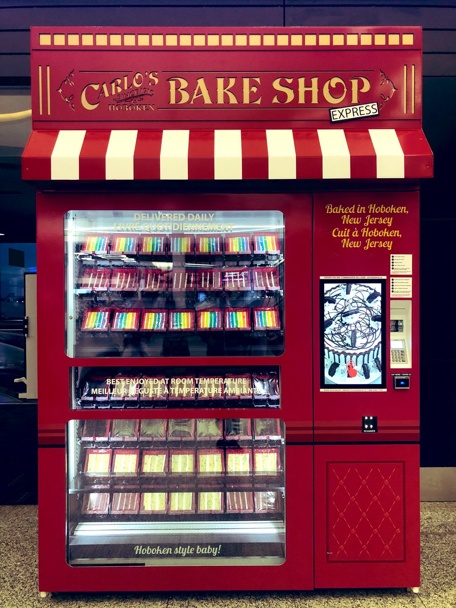 Cake vending machine! CAKE VENDING MACHINE!!!