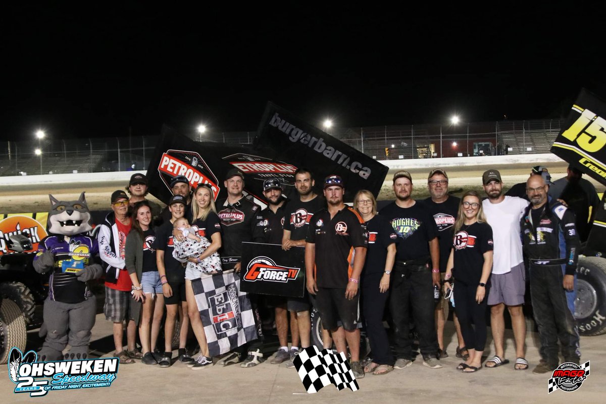 Was able to pick up the W last night <a href="/OhswekenSpdway/">Ohsweken Speedway</a>. Our <a href="/RaceMaxims/">Maxim Racing, Inc.</a> <a href="/mobil1racing/">Mobil 1 Racing</a> ride was rolling in the slick awesome on <a href="/factorykahne/">Factory Kahne Shocks</a> shocks tuned by the best slick track specialist <a href="/BRStuned/">Berryman Racing Shocks</a>!  Our <a href="/kistlerracing/">Kistler</a> Motor and <a href="/BulldogRears/">Diversified Machine</a> rear end were damn good too!