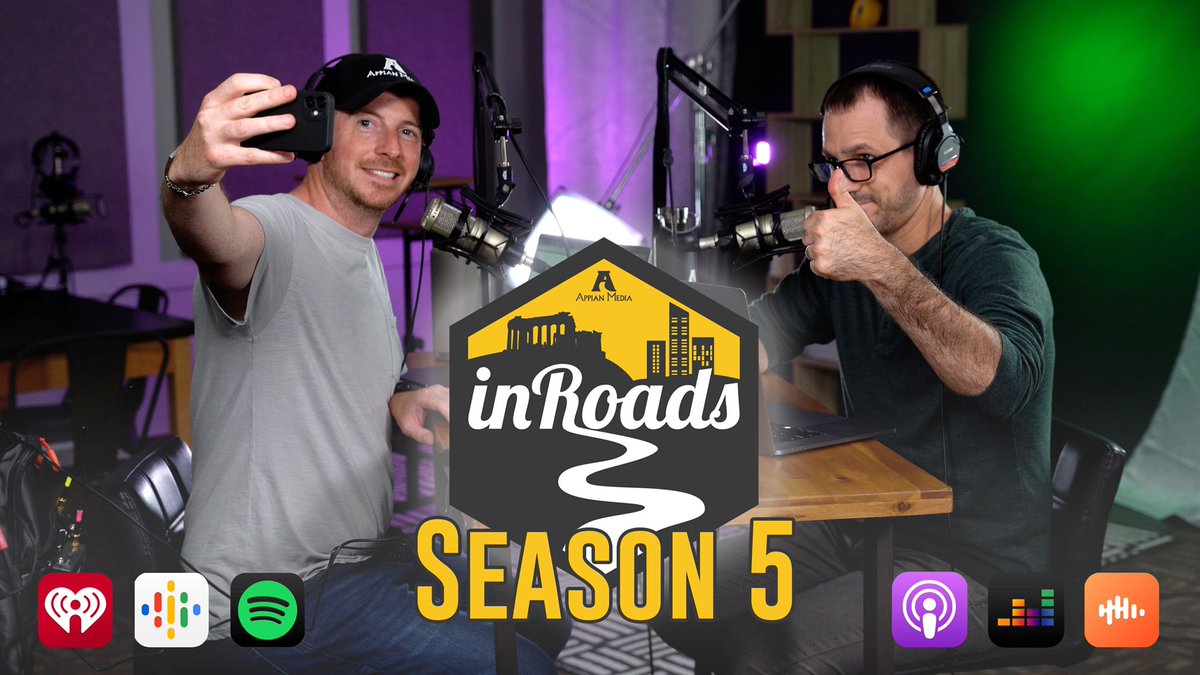 inRoads #podcast is BACK! Call it a hiatus...or a sabbatical...or a veeeeery long coffee break, but our time away has been anything but idle! Season 5 begins Aug. 2nd! New interviews, updates, and the most ambitious thing we've ever attempted! Subscribe and tune in!