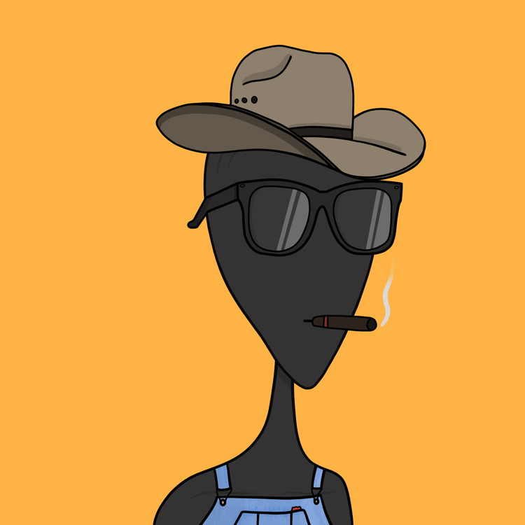 SydneyCrypto1's tweet photo. Gotta go with my cigar smoking cowboy 👽🛸🧡

Lonely Alien #5405

@thelonelyaliens 

#alienpfp https://t.co/tv4dkUazZR