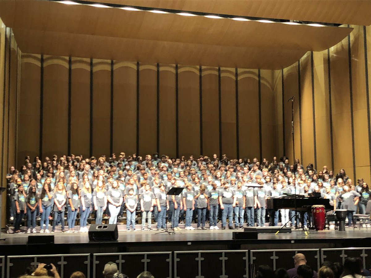 Thank you to these <a href="/BobbySummersMS/">Bobby Summers Middle School</a> choir students for representing <a href="/RoyseCityISD/">Royse City ISD</a> so well today as they closed out the 2022 TCDA Conference with a wonderful MS/JH All-State concert. <a href="/rcisdfinearts/">Royse City ISD Fine Arts</a>