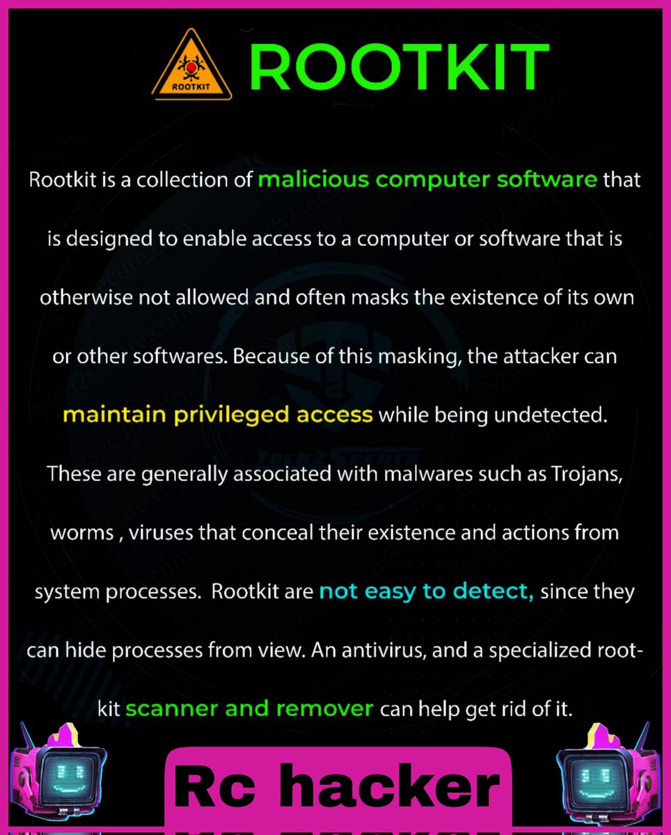 baroi_ai's tweet photo. Follow :
#cybersecurity #hacking #linux #ethicalhacking #technology  #programing #python #tech #coding #hacker #malware #cybercrime #rchacker #bug #technical #iot #kalilinux #kali #virus #computer #anonymous #ethicalhacking  #bugbounty #geek #termux #terminal #pentester #pentest https://t.co/fhoqqLIYmA