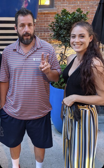 Huge fan of @AdamSandler - i couldn&rsquo;t be happier right now💜 https://t.co/zr1qMU9OMw<a class="tags" target="_blank" title="On Twitter" href="/?out=eyJ0eXAiOiJKV1QiLCJhbGciOiJIUzUxMiJ9.eyJpYXQiOjE3MjM0OTI1NjcsImlzcyI6InR3cG9ybnN0YXJzLmNvbSIsIm5iZiI6MTcyMzQ5MjU2NywiZXhwIjoxNzU1MDI4NTY3LCJyZWRpcmVjdF91cmwiOiJodHRwczovL3R3aXR0ZXIuY29tL0FkYW1TYW5kbGVyIn0.b_qadOy3anofQREavP4veYVy1P0aVk7dj60CuJuESadVaECDpbu0MIwpuz8YfZuSdRex5u7Jqxg46Clo-6_UWw">@AdamSandler</a><a href="/tag/sexy"class="tags"><span>#sexy</span></a><a href="/tag/new"class="tags"><span>#new</span></a><a href="/tag/subscribe"class="tags"><span>#subscribe</span></a>
