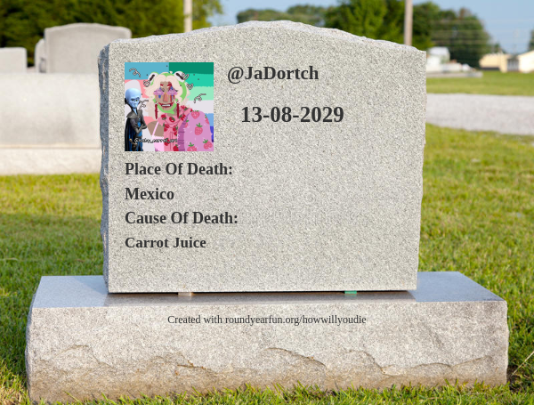 This is how and when I will die funaroundy.me/howwillyoudie?…

⠀