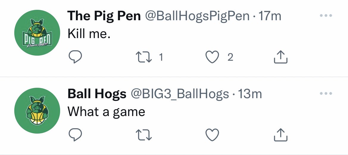 The highs and lows of a BIG3 game