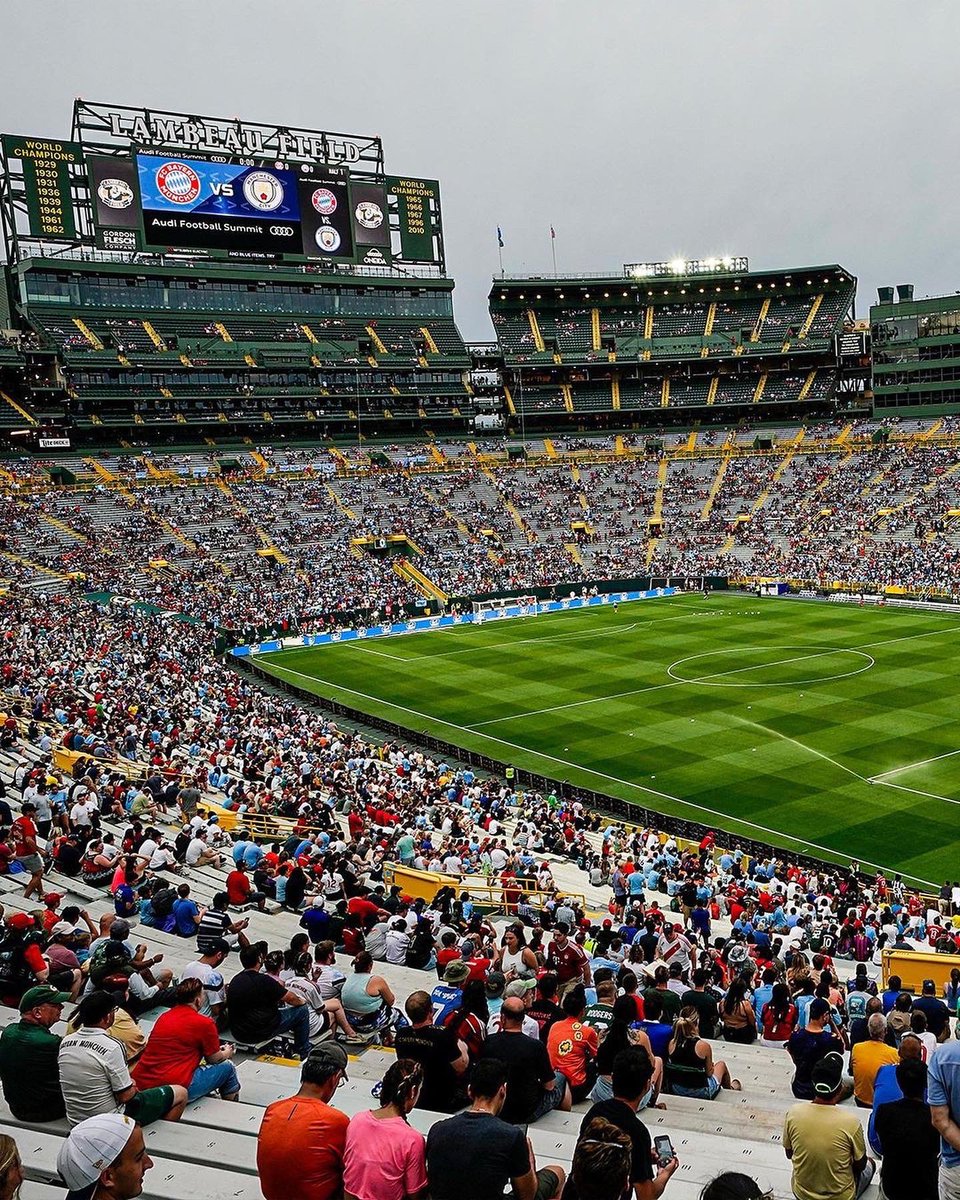FOX Soccer on Twitter "Lambeau Field hosting a soccer match is a