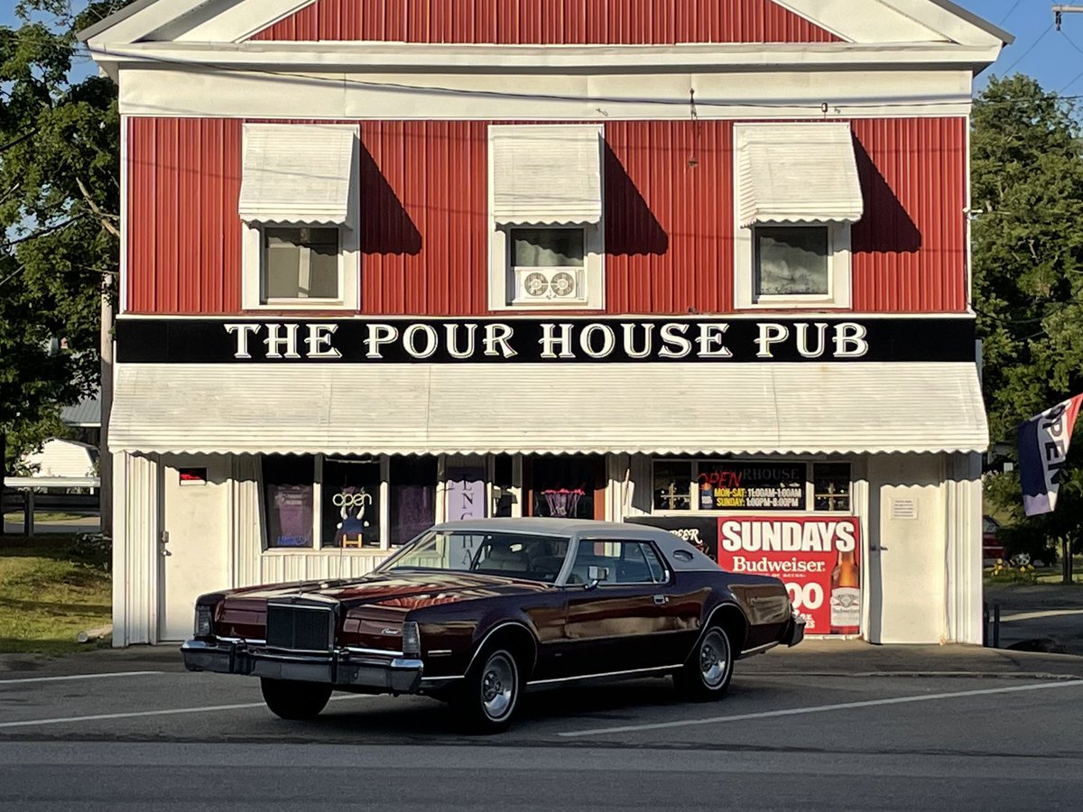 timothymphares's tweet image. Car spotting, Waterford, PA style.