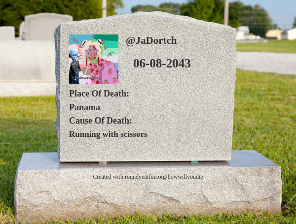 This is how and when I will die funaroundy.me/howwillyoudie?…

⠀