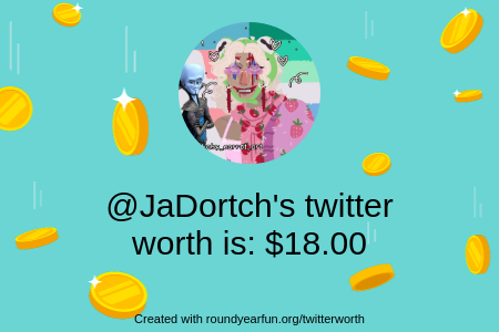 My Twitter worth is: $18.00

Find yours with funaroundy.me/twitterworth?g…

⠀