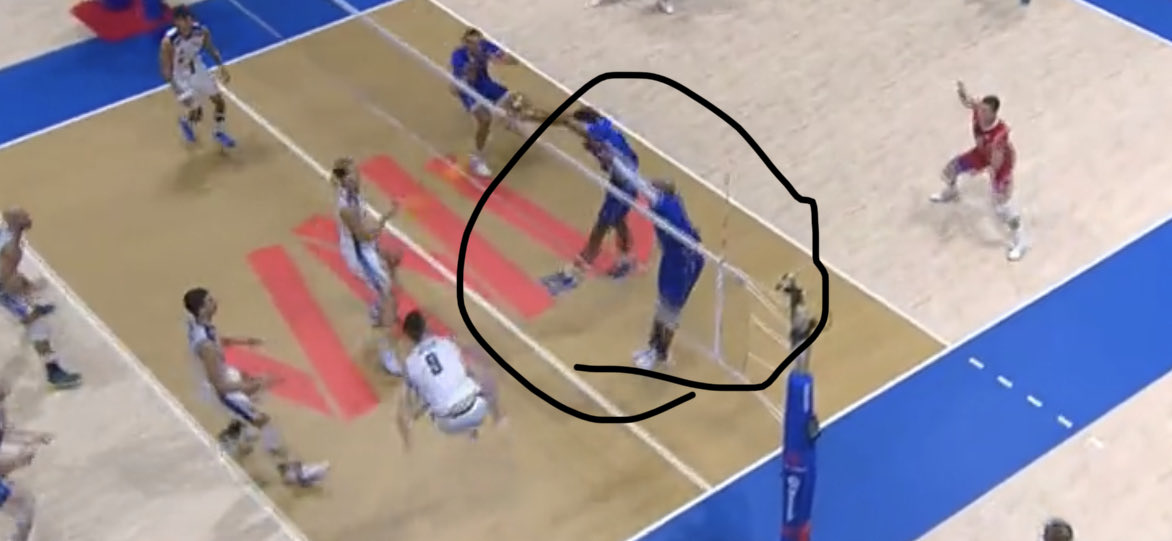 Again, ball seal and the discipline to angle the block toward the big court. That minimizes the check ball out. ⁦<a href="/OneSportsPHL/">One Sports</a>⁩ ⁦<a href="/FIVBWorIdLeague/">FIVB World League</a>⁩
