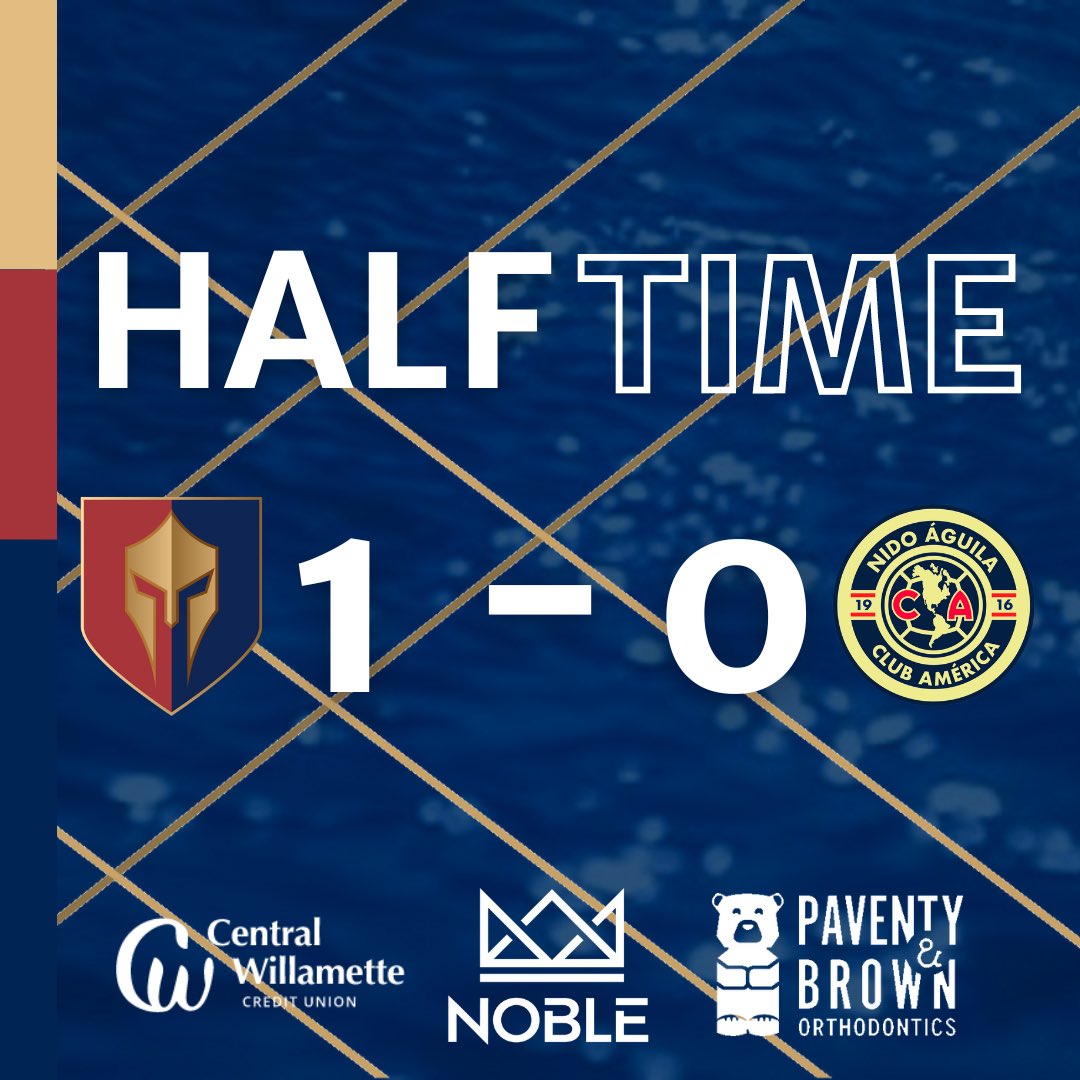 Up by 1 at the half thanks to a goal from Alexis Luna!

#forthevalley #path2pro #OVFvsNAC